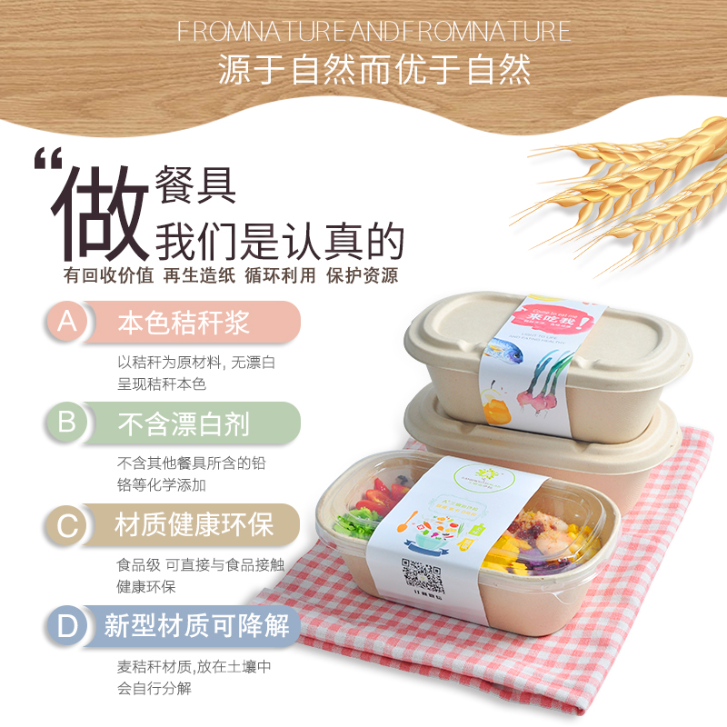 為什么使用紙漿餐盒？